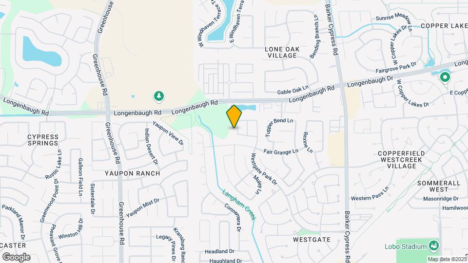 7815 Pasture Spring Ln Map and Location Details