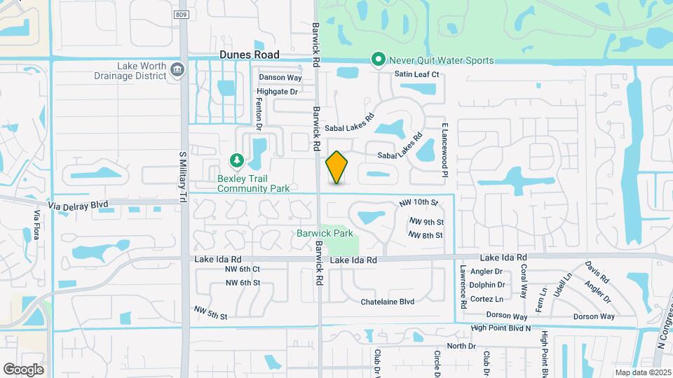 4294 S Magnolia Cir Map and Location Details