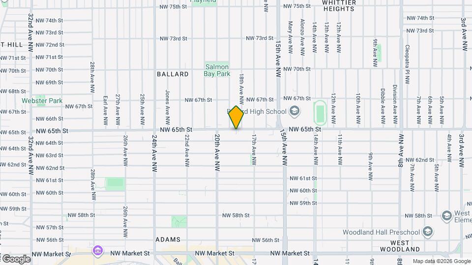 1813 NW 65th St Map and Location Details