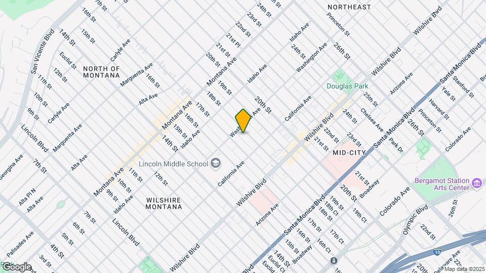1020 18th St Mapa y Detalles de la Ubicación