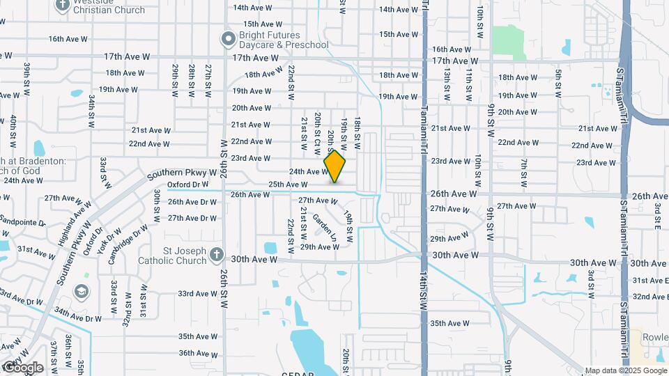 1909 25th Ave W Map and Location Details