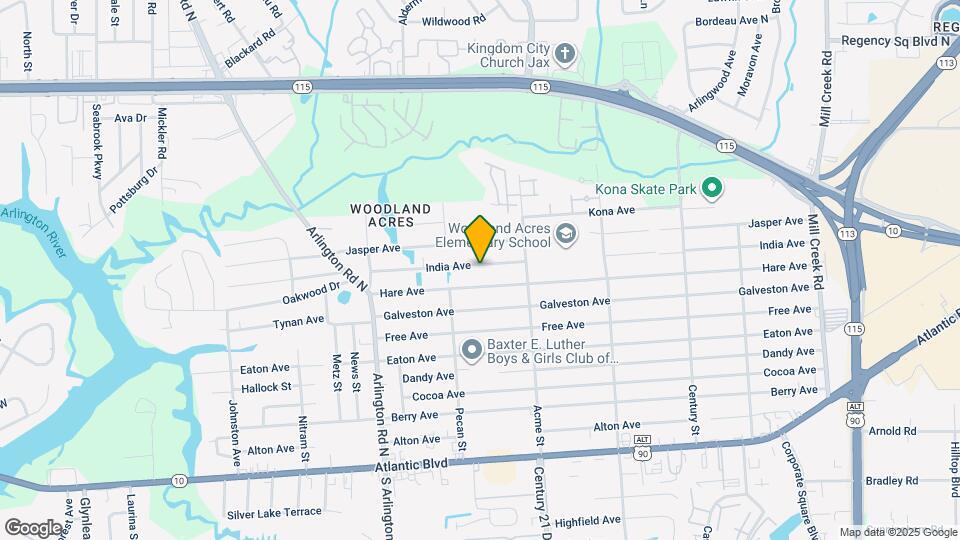 7904 India Ave Map and Location Details