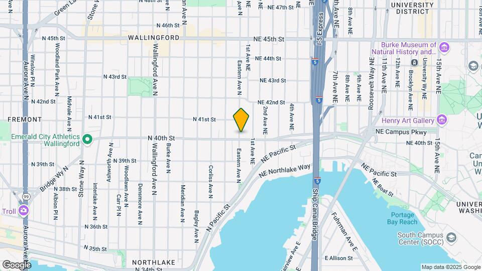 2502 N 40th St Map and Location Details