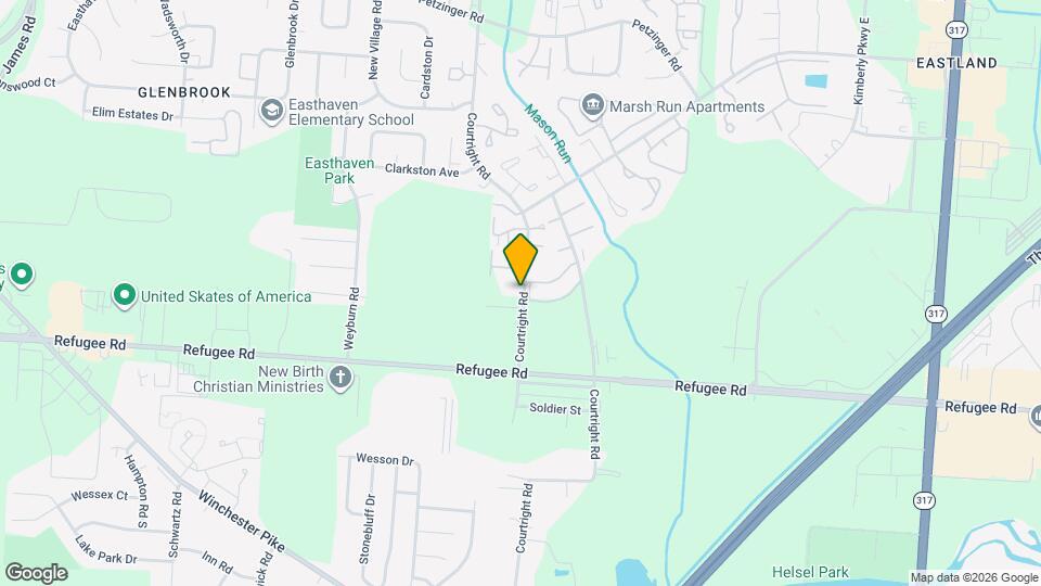 2483-2539-2539 Courtright Rd Map and Location Details