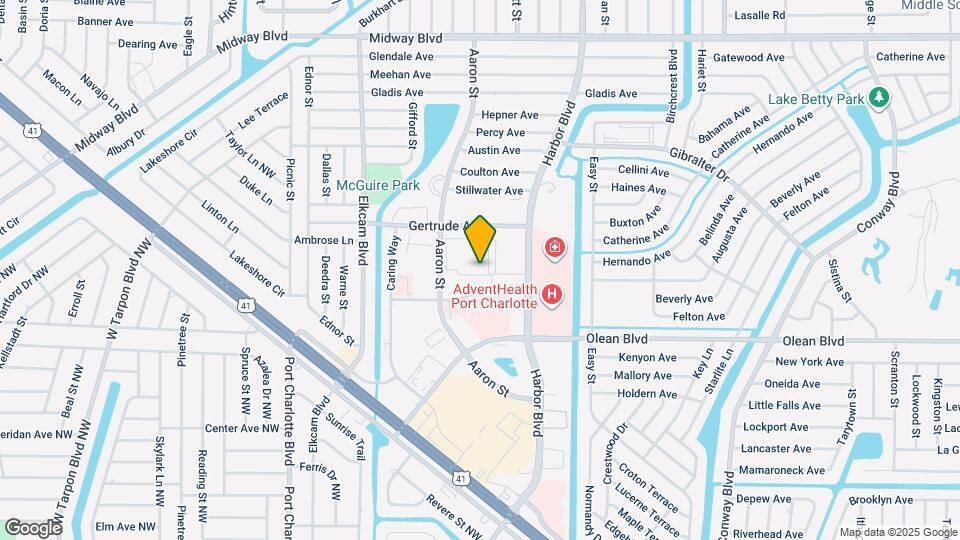 21280 Brinson Ave Map and Location Details