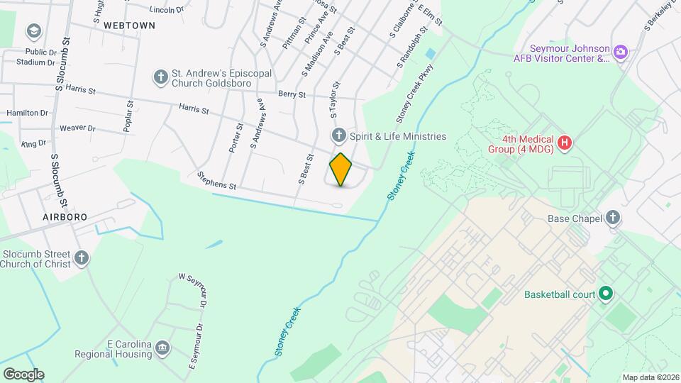 1503 S Taylor St Map and Location Details