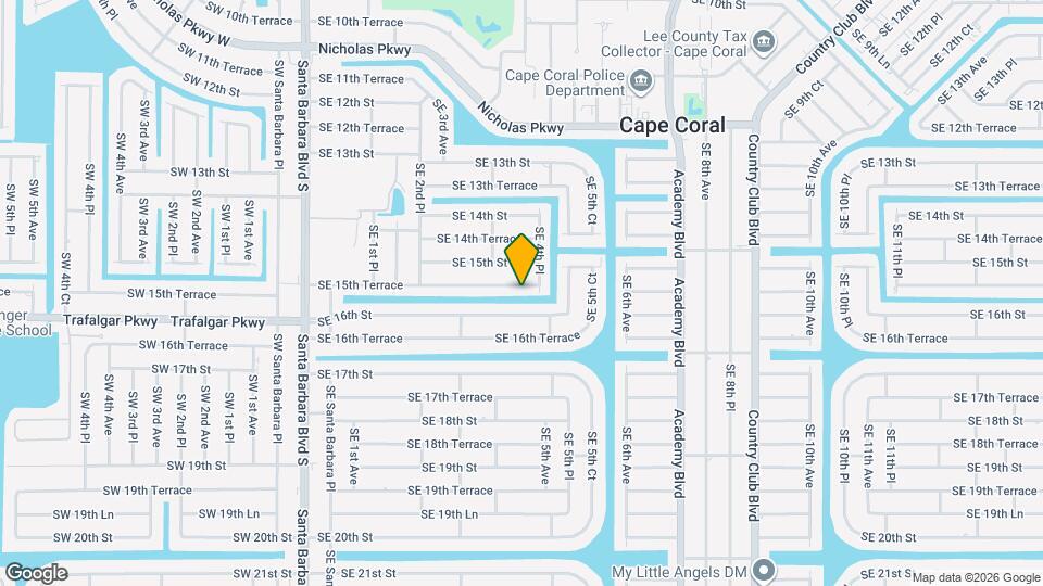 420 SE 15th Terrace Map and Location Details