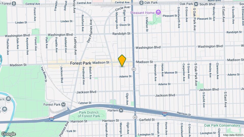 422 Marengo Ave Map and Location Details