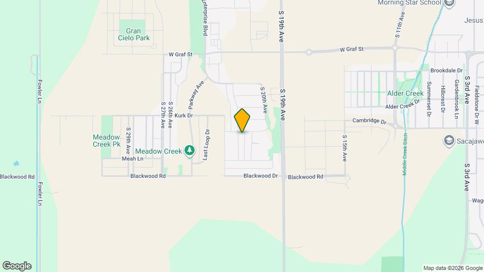 3378 S 22nd Ave Map and Location Details