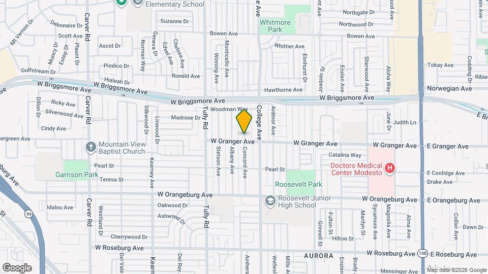 1603 Concord Ave Map and Location Details