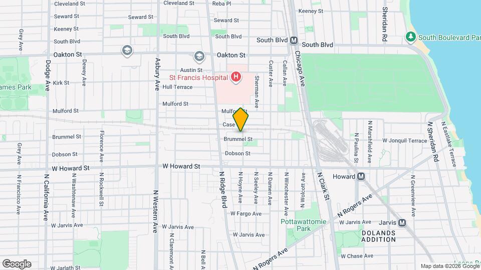 803 Brummel St Map and Location Details