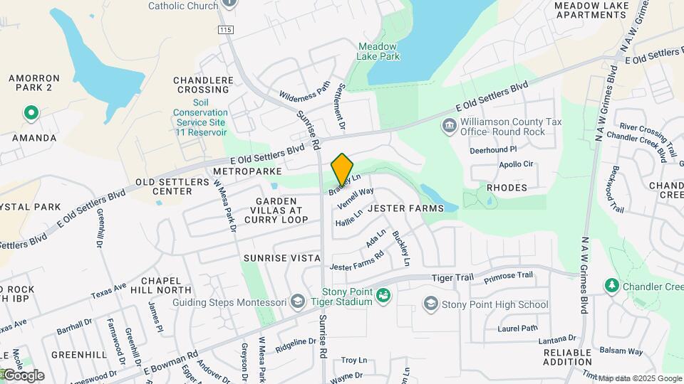 2602 Bradley Ln Map and Location Details