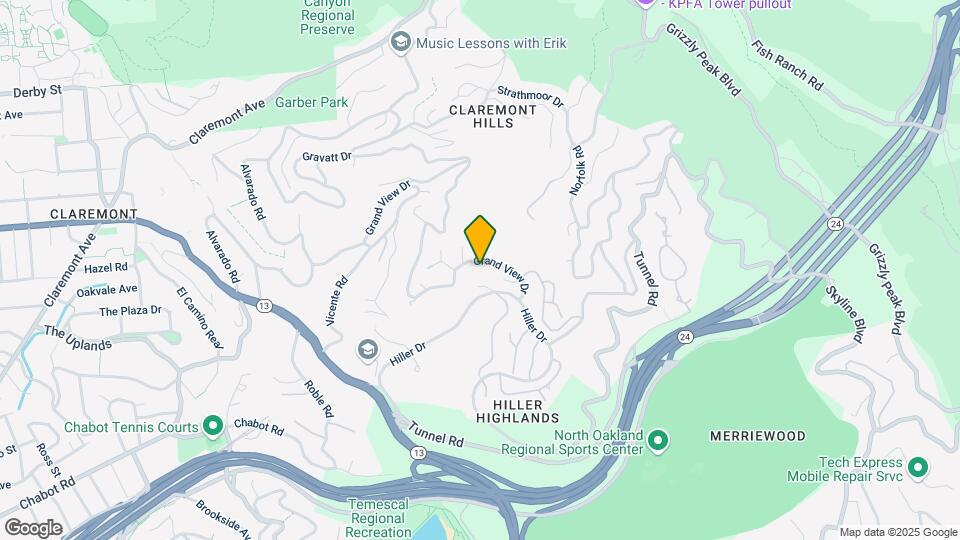 1838 Grand View Dr Map and Location Details
