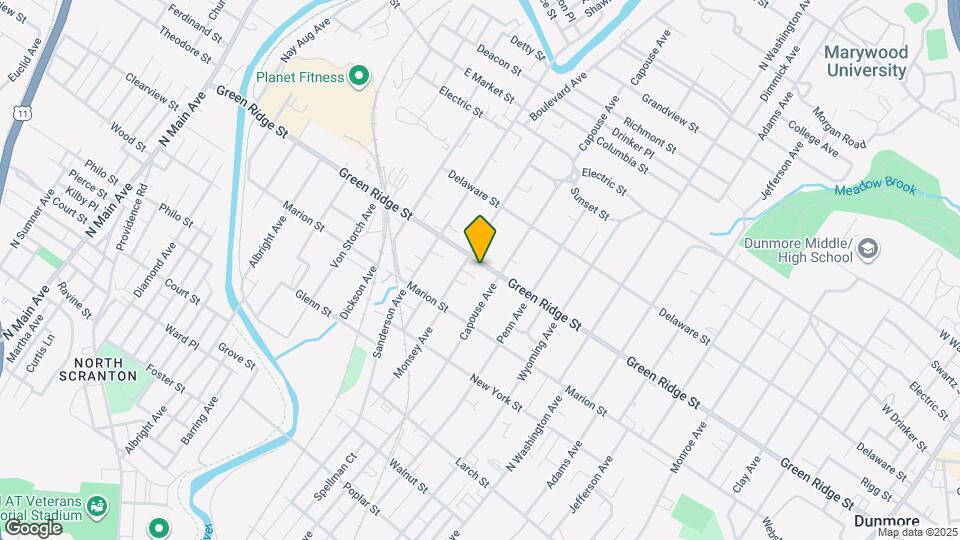 814 Green Ridge St Map and Location Details