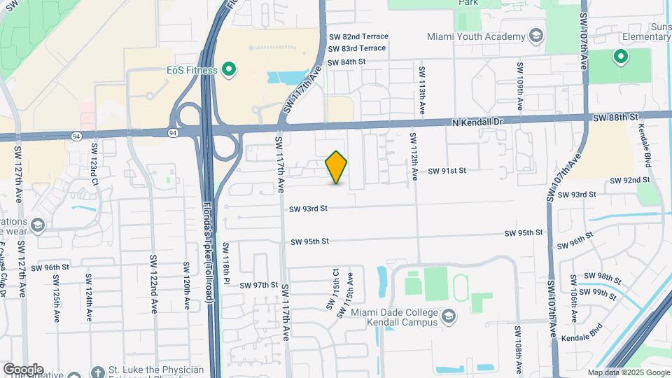11530 SW 92nd St Map and Location Details