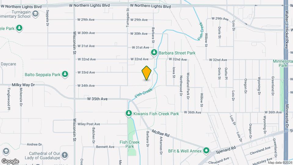 2601 W 34th Ave, Unit 3 Map and Location Details