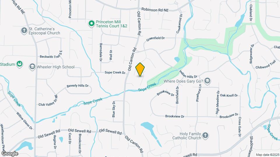 392 Greenfield Ct Map and Location Details