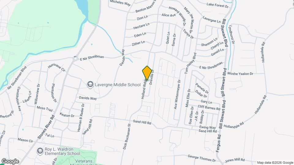 725 Holland Ridge Dr Mapa y Detalles de la Ubicación