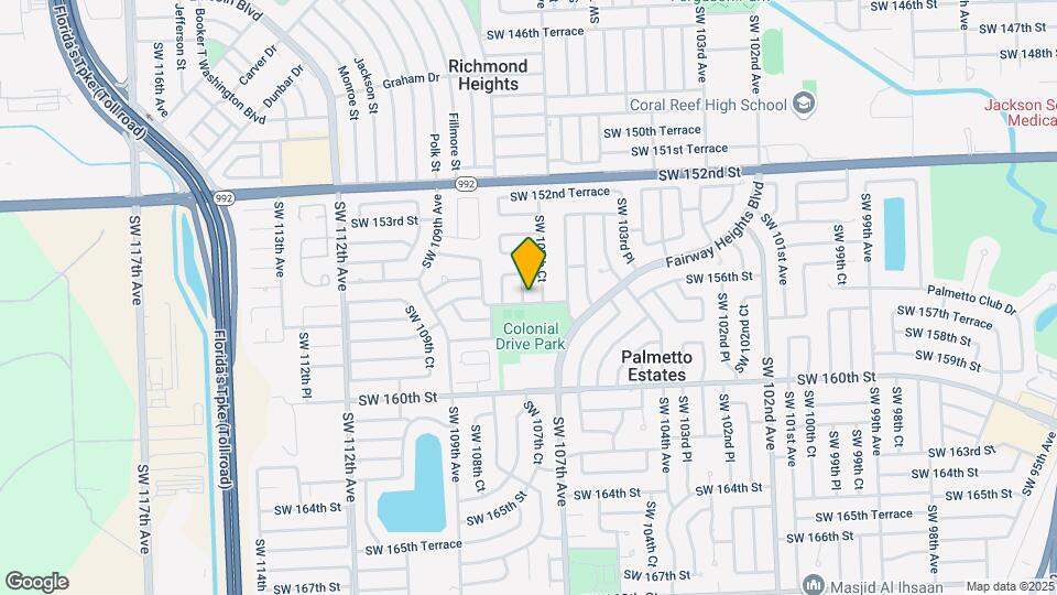15563 SW 107th Pl Map and Location Details