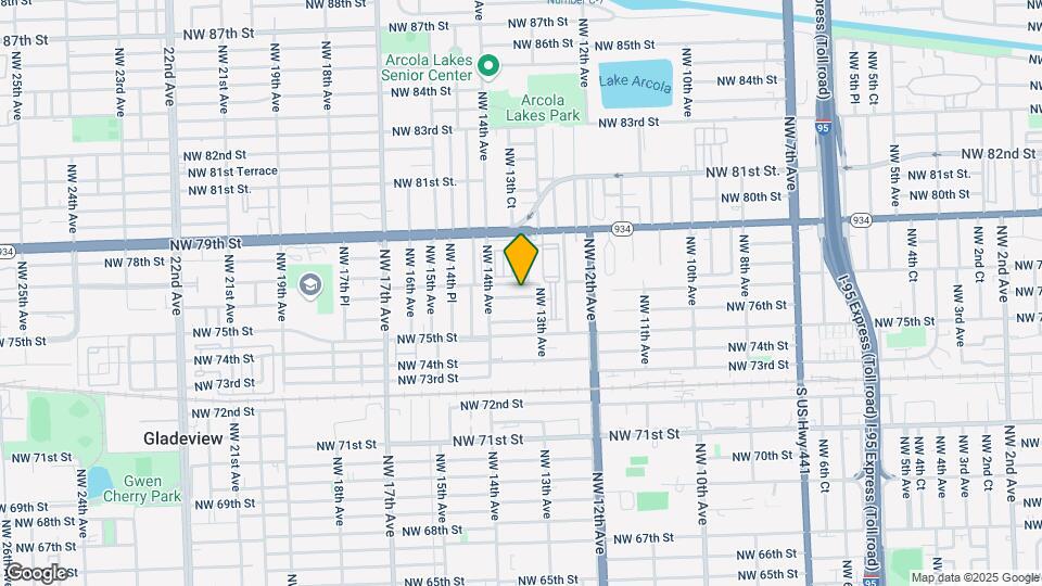 1337 NW 77th St Map and Location Details