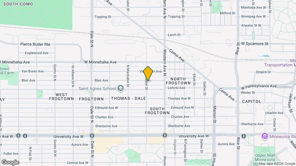 438 Blair Ave Map and Location Details