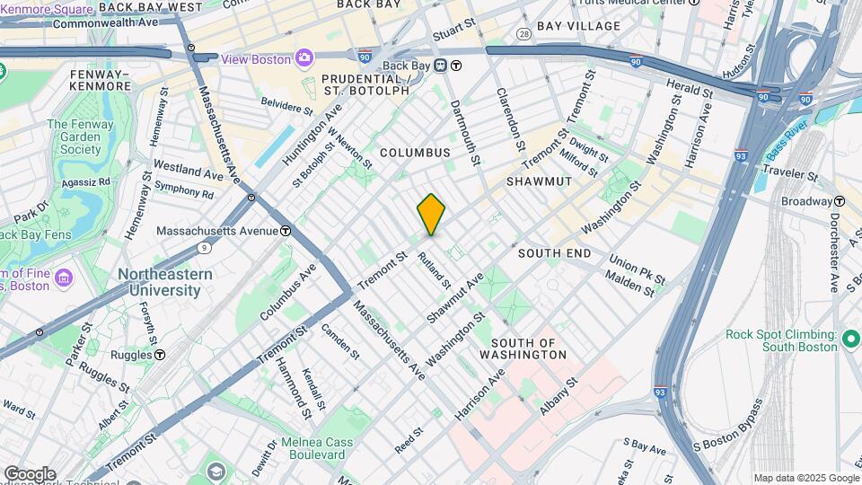 678 Tremont St Map and Location Details