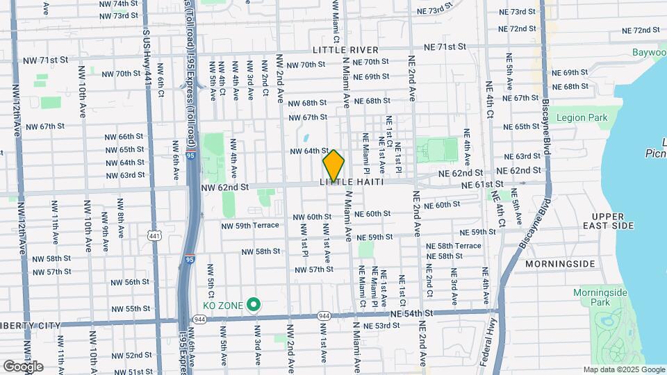 40 NW 62nd St Map and Location Details