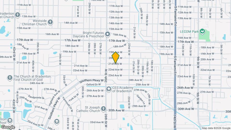 2403 21st Ave W Map and Location Details