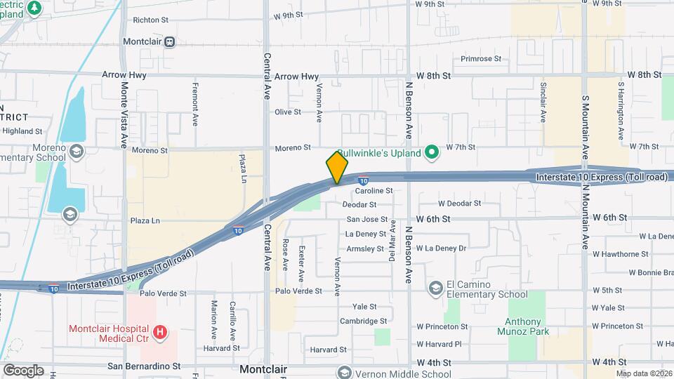 9211 Vernon Ave Map and Location Details