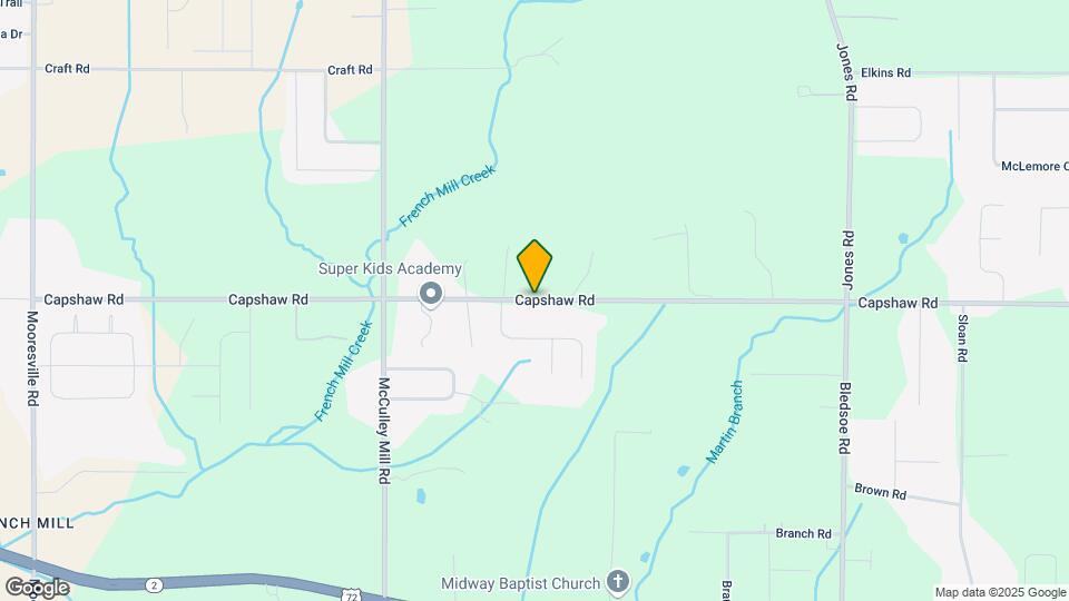 26074 Capshaw Rd Map and Location Details