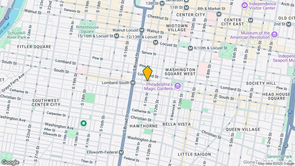 528 S 13th St Map and Location Details