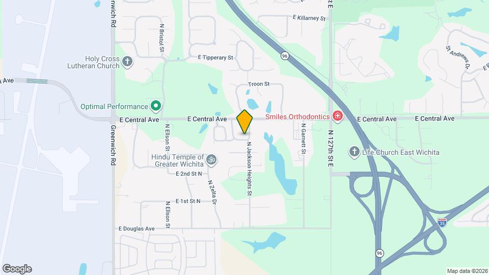 430 N Jackson Heights St Map and Location Details