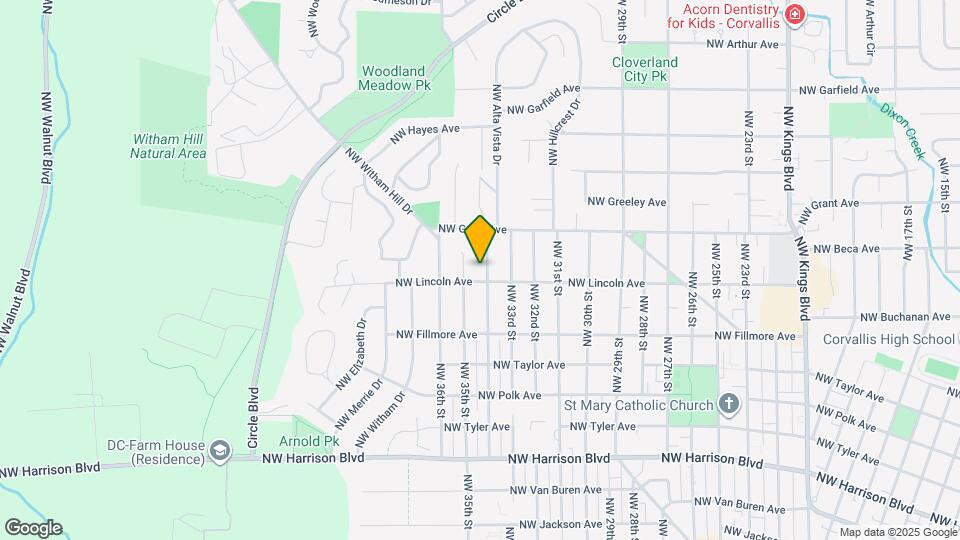 1012 NW 34th St Map and Location Details