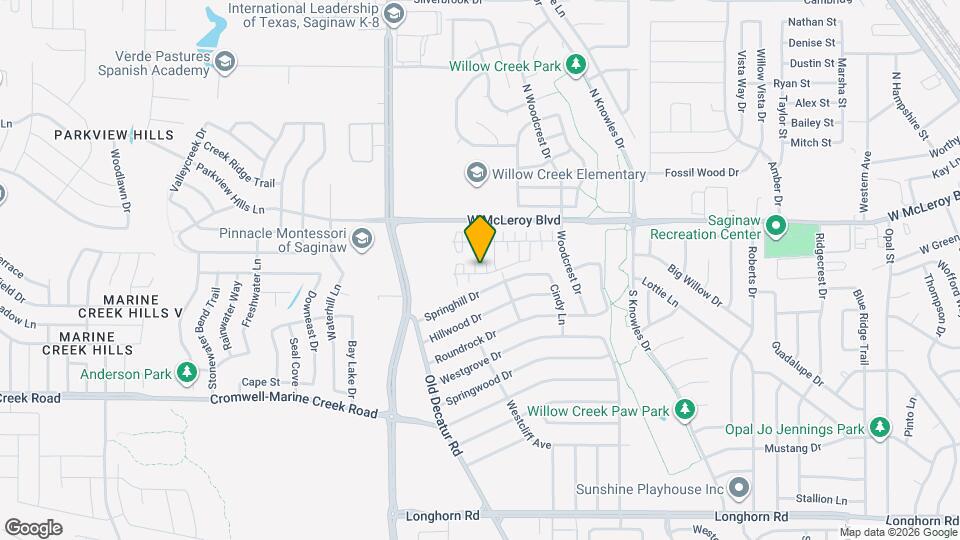 1110 Aylesbury Rd Map and Location Details