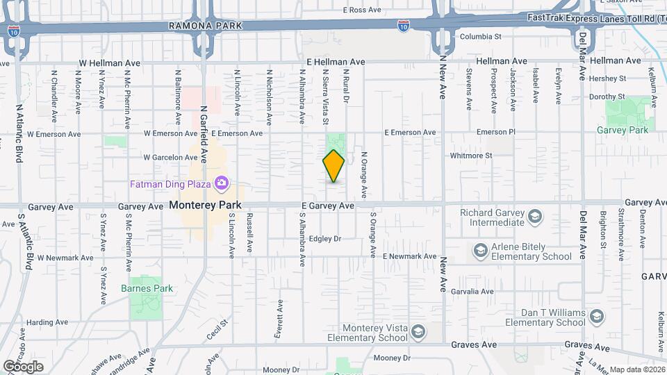 120 N Sierra Vista St, Unit FrontHouse Map and Location Details