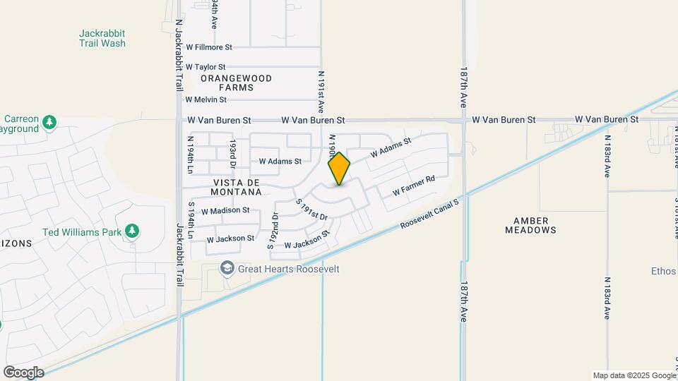 19055 W Sheffer Ave Mapa y Detalles de la Ubicación