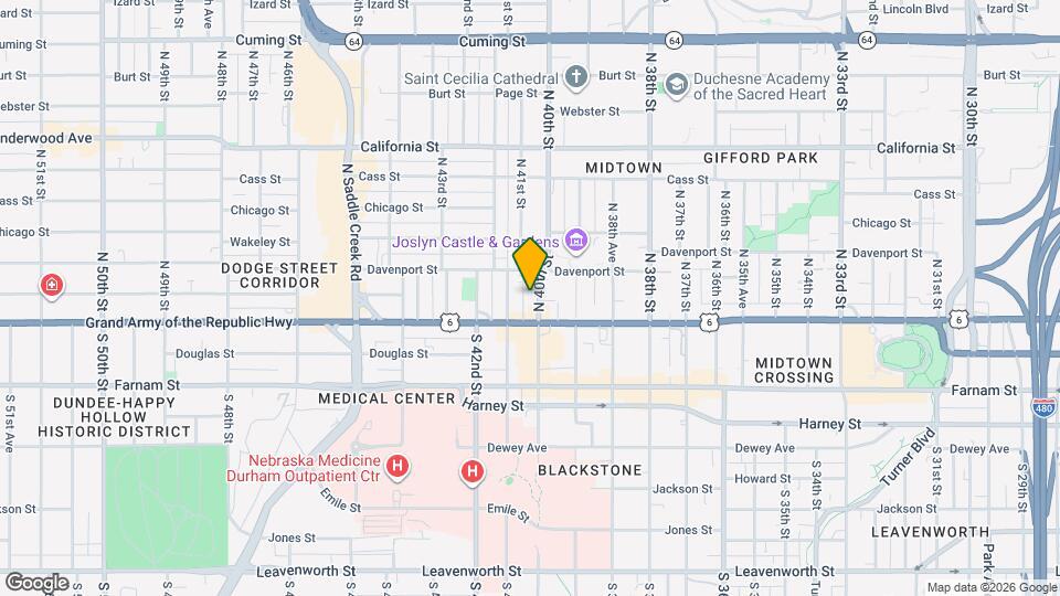 120 N 40th St Map and Location Details