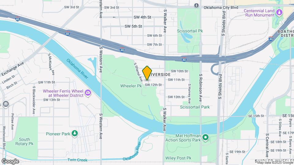 1225 S Lee Ave Map and Location Details