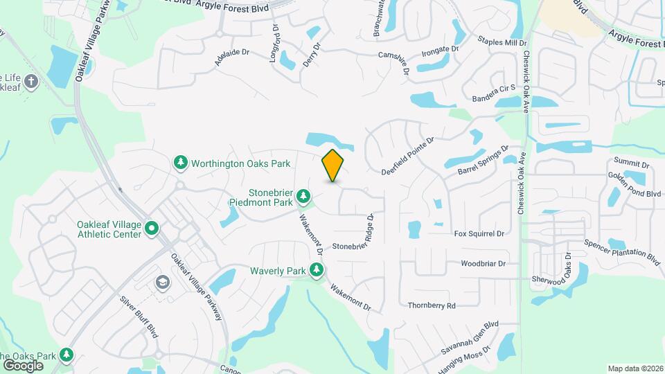 2859 Pebblewood Ln Map and Location Details