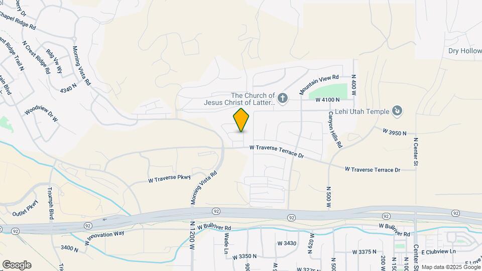 951 W Shadow Brook Ln Map and Location Details