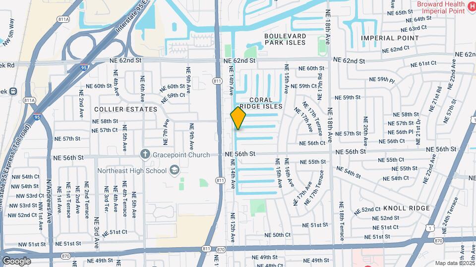 1400 NE 57th St-Unit -306 Map and Location Details