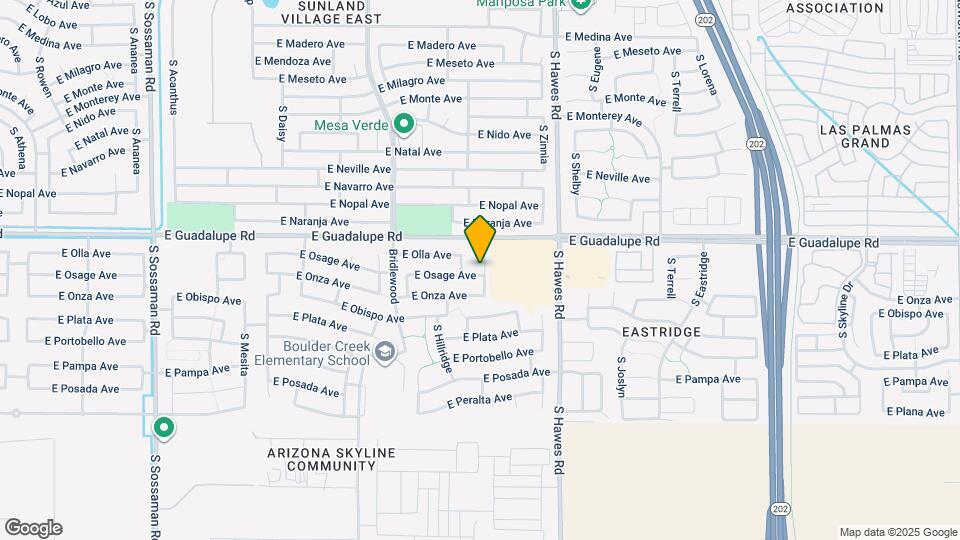 8234 E Osage Ave Map and Location Details