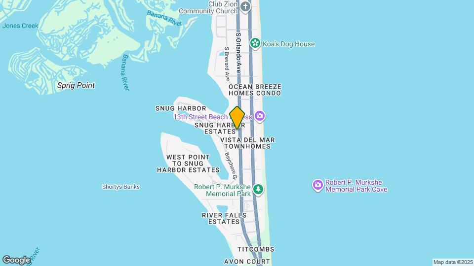 1340 S Orlando Ave Map and Location Details