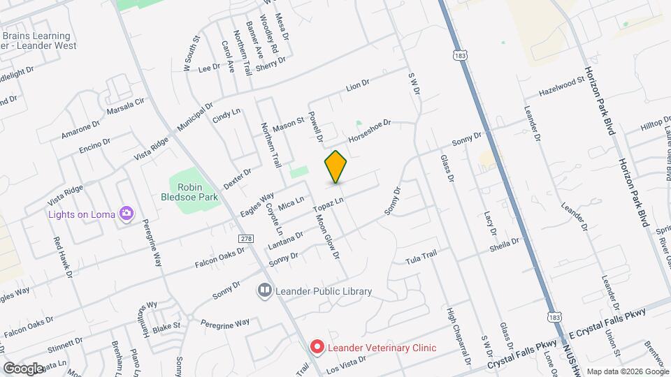 708 Kaluga Trl Map and Location Details