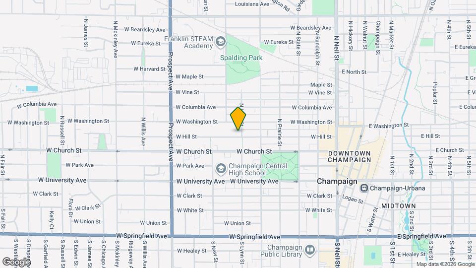 602 W Hill St Mapa y Detalles de la Ubicación