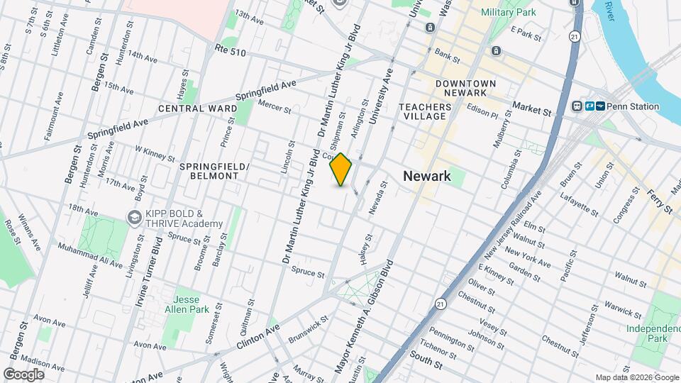 481 University Ave, Unit 11 Map and Location Details