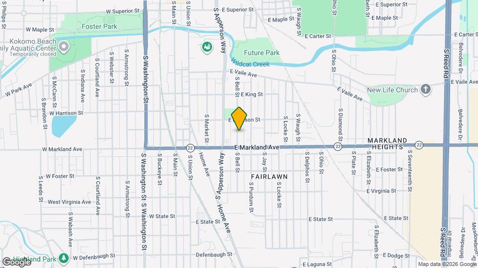 904 S Bell St Map and Location Details