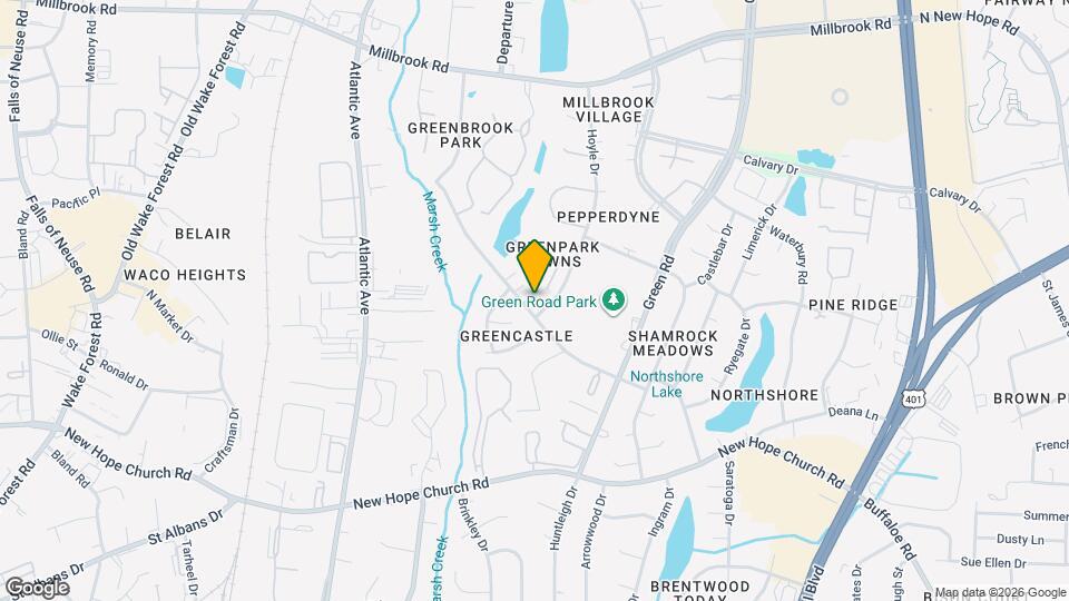 4404 Brockton Dr Map and Location Details