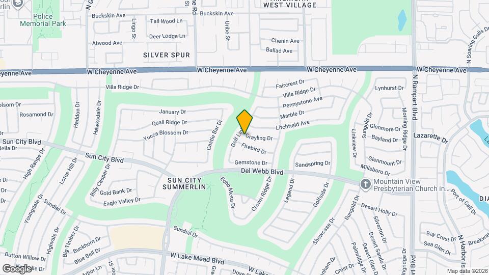 9113 Grayling Dr Map and Location Details