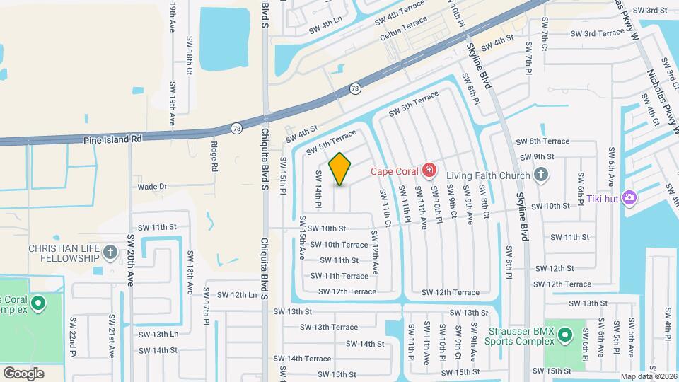 815 SW 14th Ave Mapa y Detalles de la Ubicación